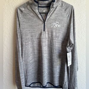 NWT Memphis Tigers Colosseum 1/4 Zip Light Jacket - Men’s Medium - Gray